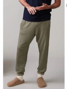 Monrow Green Lounge Sweatpants in Medium